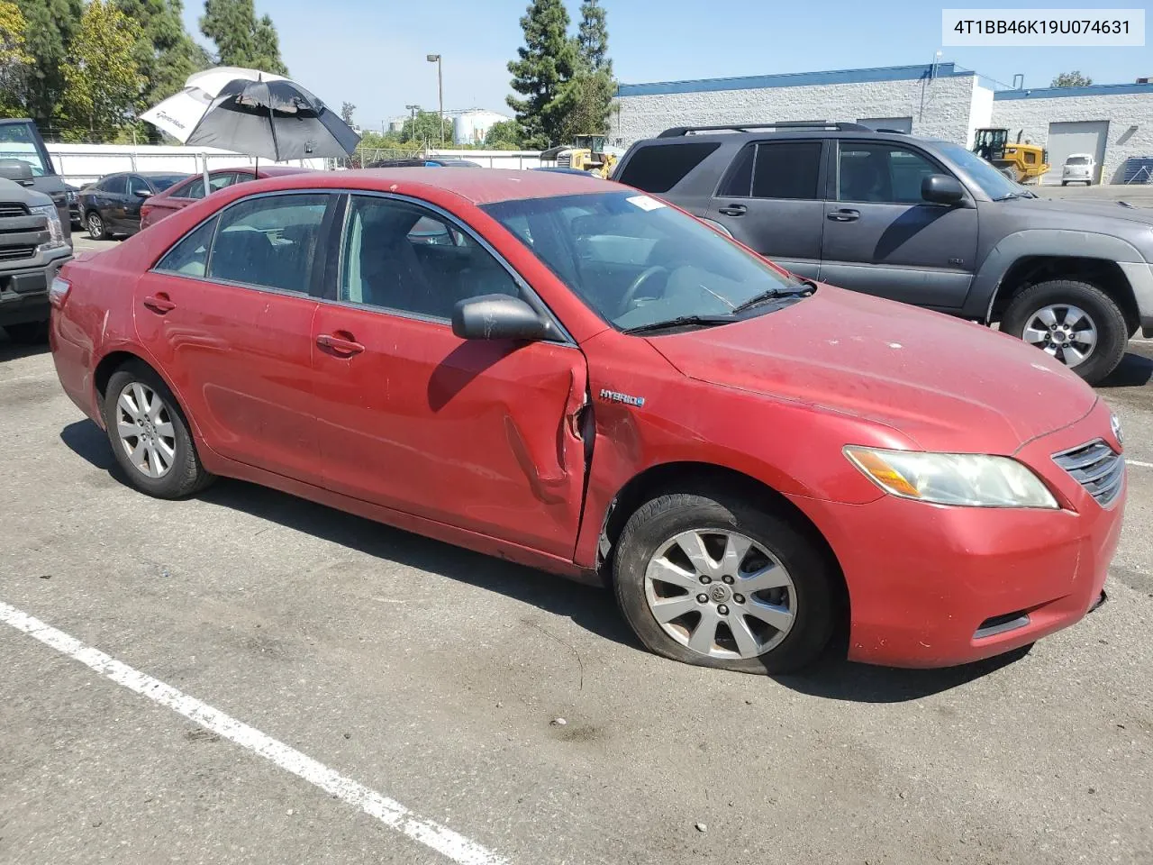 2009 Toyota Camry Hybrid VIN: 4T1BB46K19U074631 Lot: 73419774