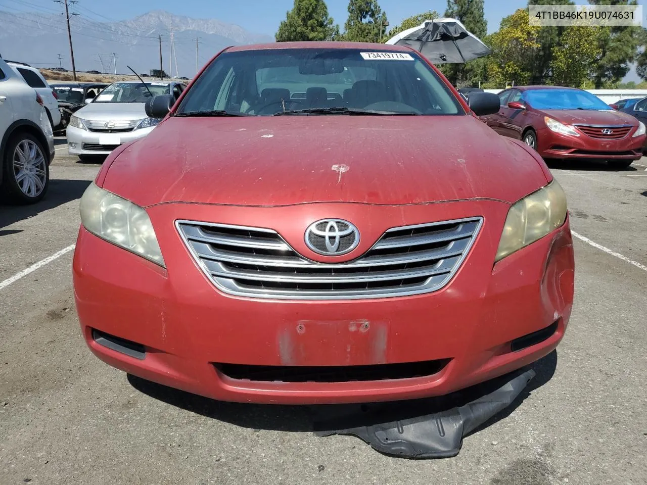 2009 Toyota Camry Hybrid VIN: 4T1BB46K19U074631 Lot: 73419774