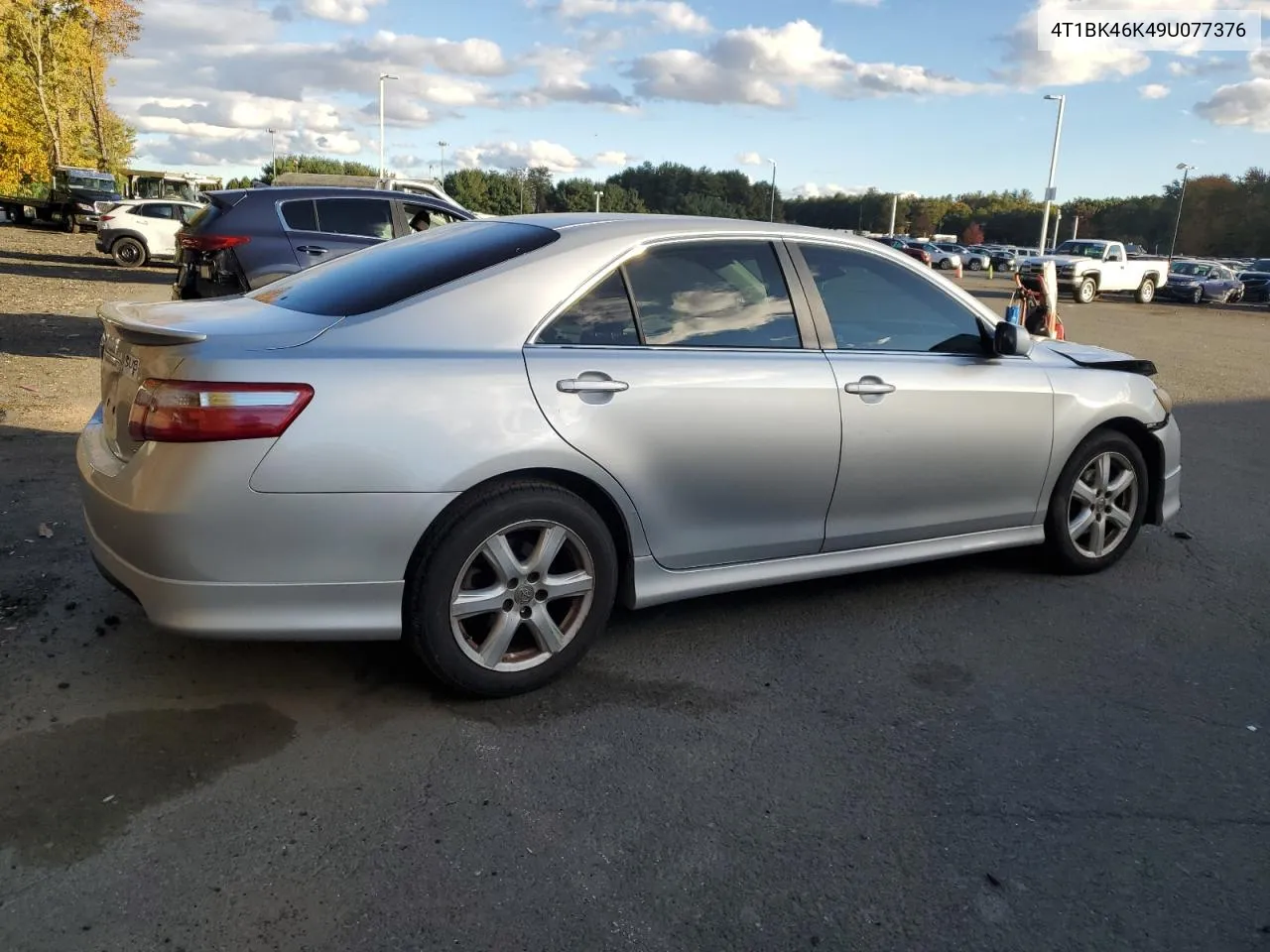 2009 Toyota Camry Se VIN: 4T1BK46K49U077376 Lot: 73626434