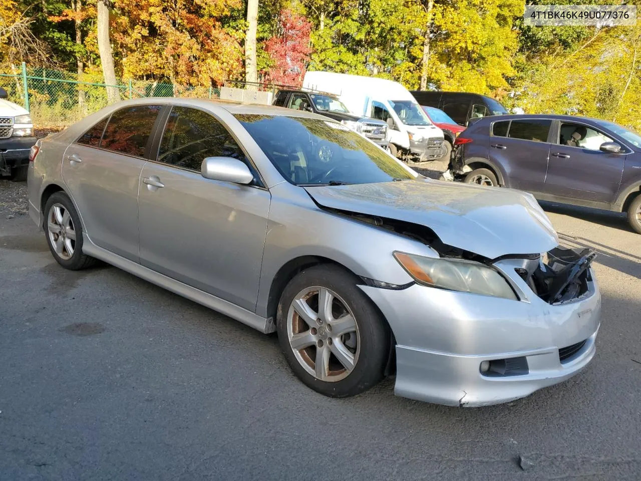 2009 Toyota Camry Se VIN: 4T1BK46K49U077376 Lot: 73626434