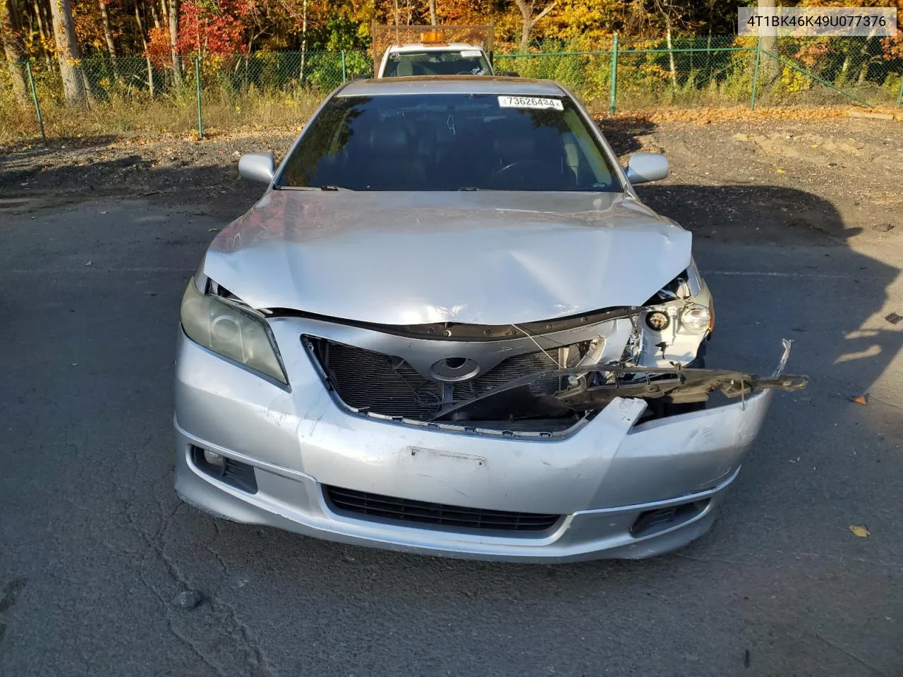 2009 Toyota Camry Se VIN: 4T1BK46K49U077376 Lot: 73626434