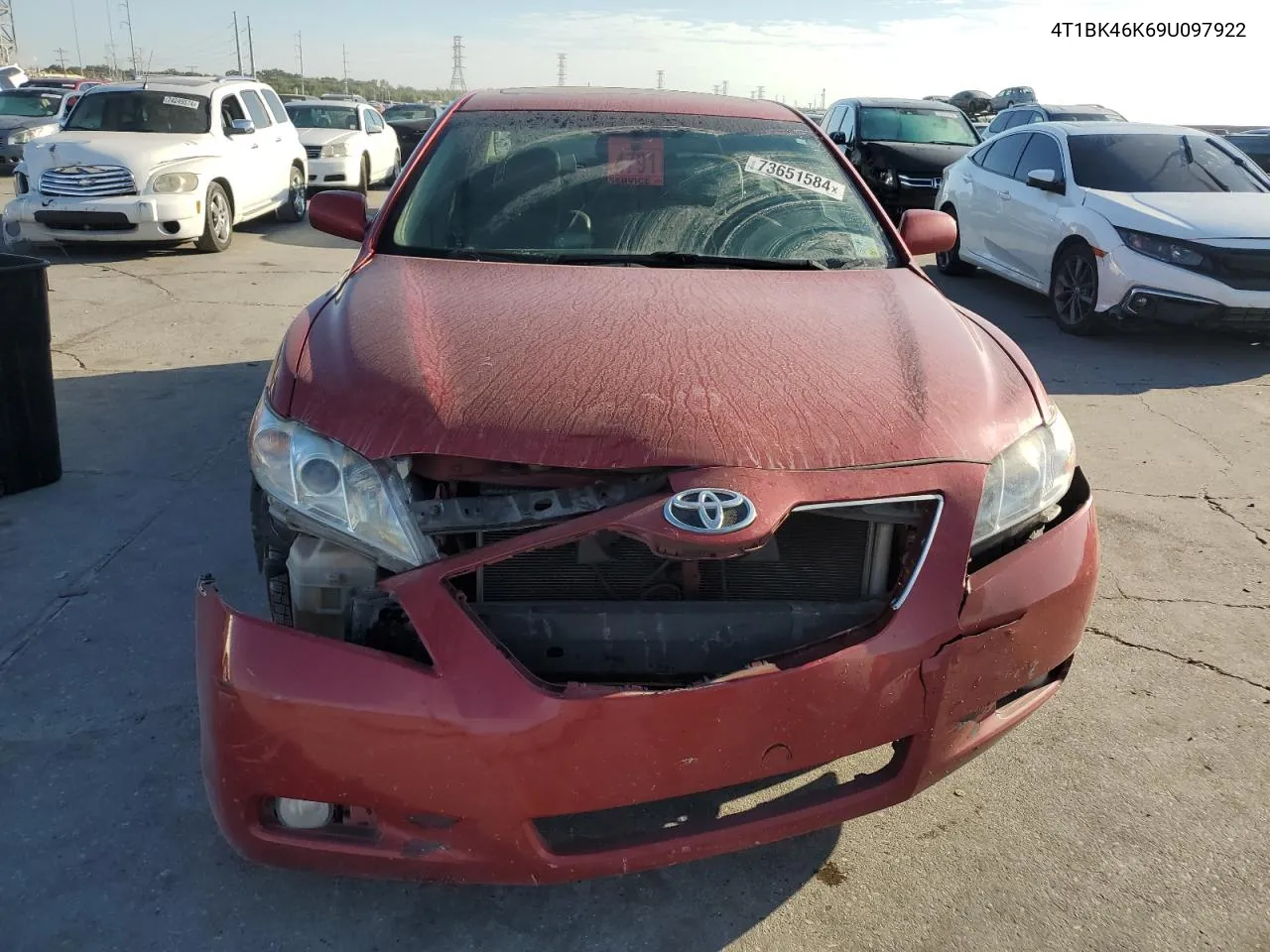 2009 Toyota Camry Se VIN: 4T1BK46K69U097922 Lot: 73651584