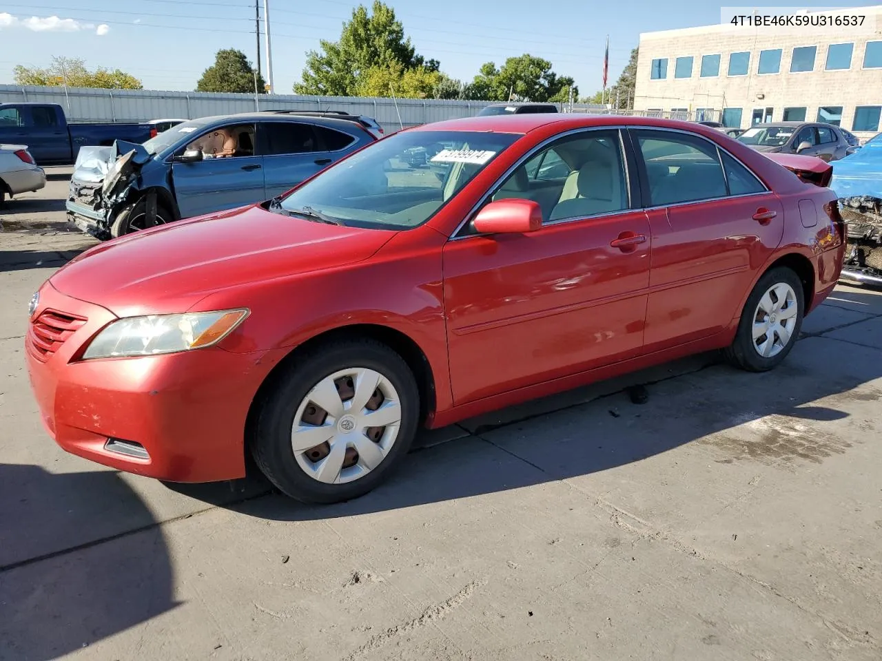 2009 Toyota Camry Base VIN: 4T1BE46K59U316537 Lot: 73799974