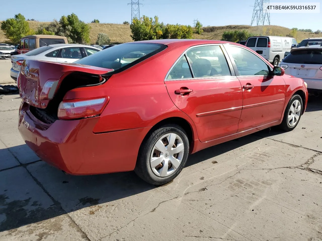 2009 Toyota Camry Base VIN: 4T1BE46K59U316537 Lot: 73799974