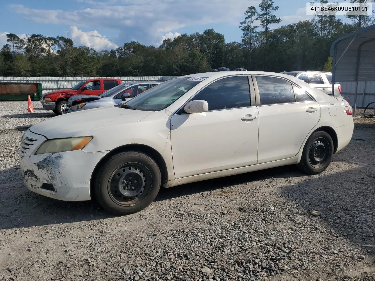 2009 Toyota Camry Base VIN: 4T1BE46K09U810191 Lot: 73844594