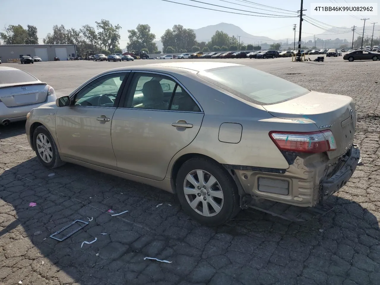 2009 Toyota Camry Hybrid VIN: 4T1BB46K99U082962 Lot: 74041234