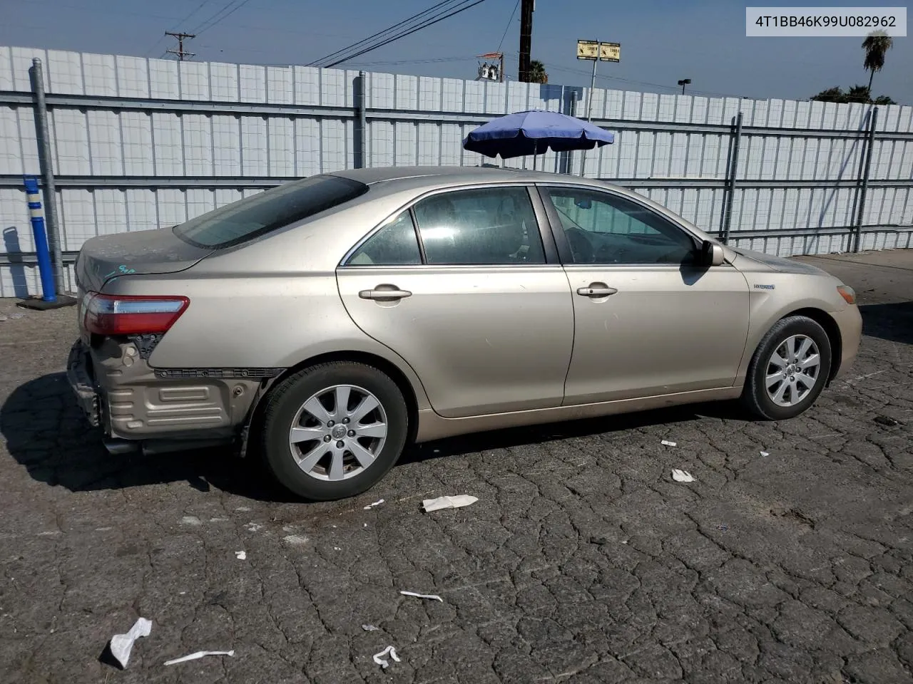 2009 Toyota Camry Hybrid VIN: 4T1BB46K99U082962 Lot: 74041234