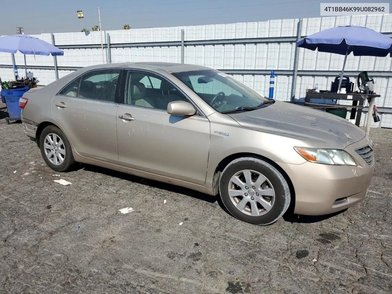 2009 Toyota Camry Hybrid VIN: 4T1BB46K99U082962 Lot: 74041234