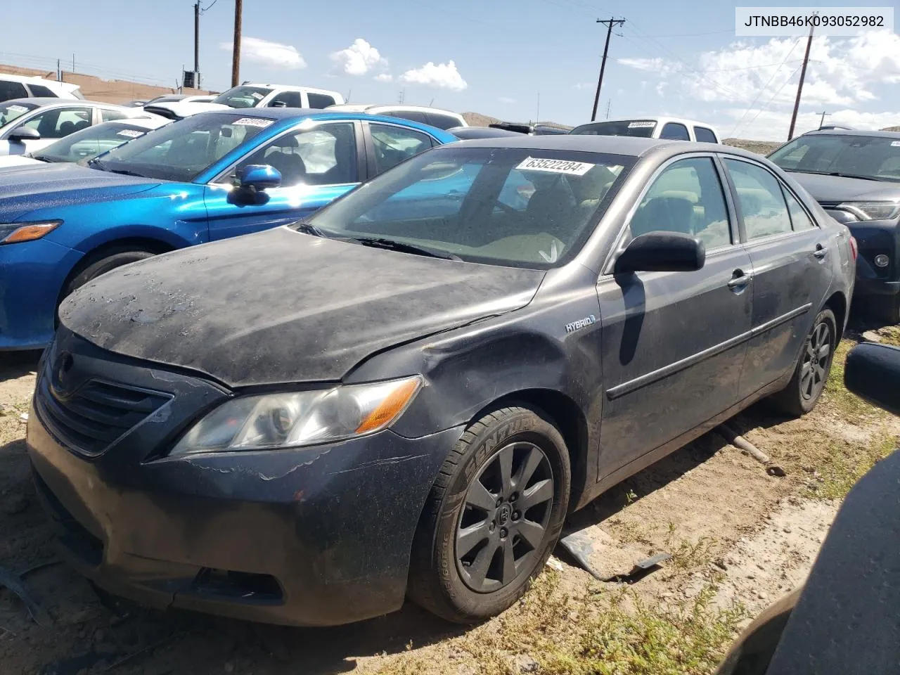 2009 Toyota Camry Hybrid VIN: JTNBB46K093052982 Lot: 74175094