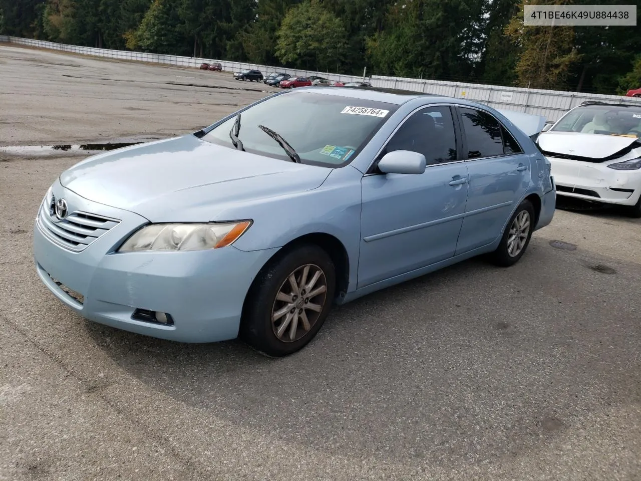 2009 Toyota Camry Base VIN: 4T1BE46K49U884438 Lot: 74258764