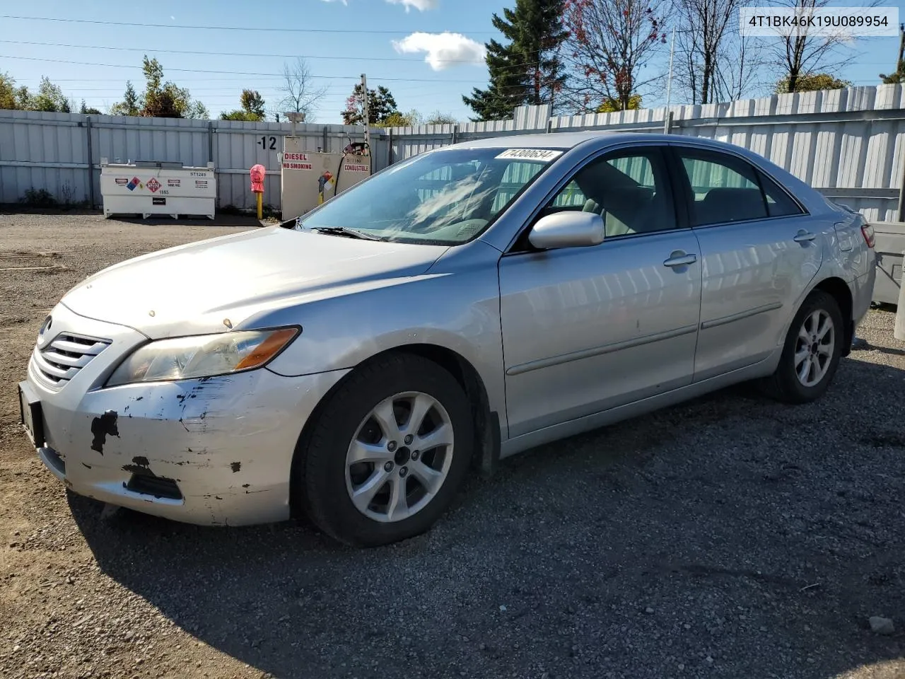 2009 Toyota Camry Se VIN: 4T1BK46K19U089954 Lot: 74300634