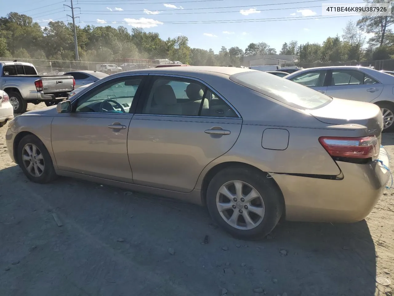 2009 Toyota Camry Base VIN: 4T1BE46K89U387926 Lot: 74521924