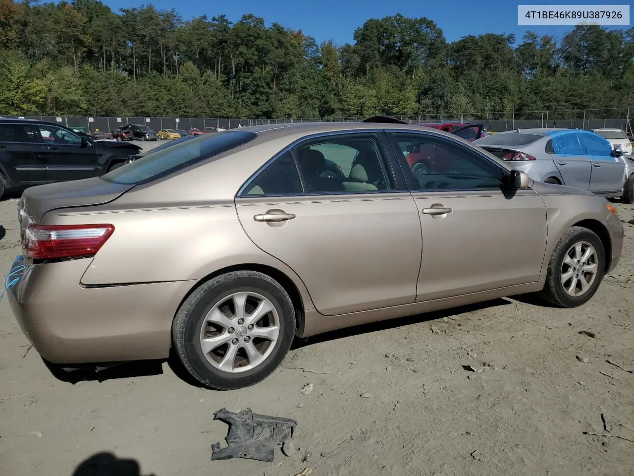 2009 Toyota Camry Base VIN: 4T1BE46K89U387926 Lot: 74521924