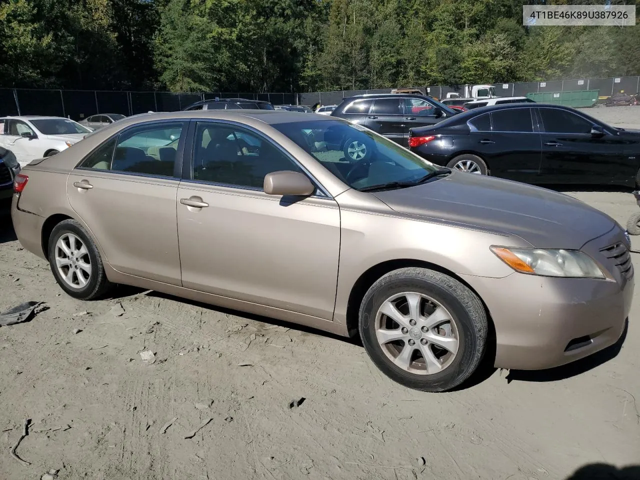 2009 Toyota Camry Base VIN: 4T1BE46K89U387926 Lot: 74521924