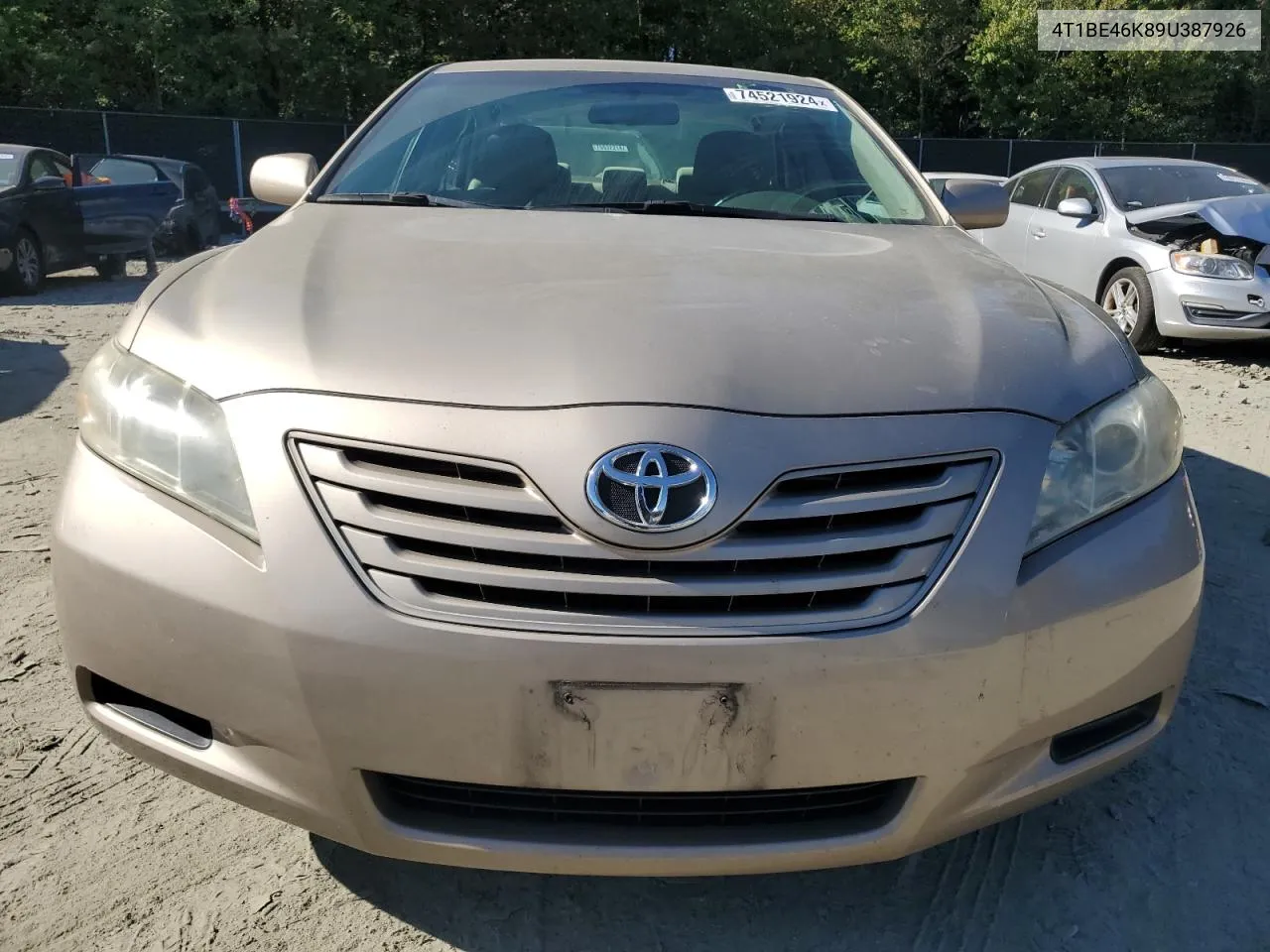 2009 Toyota Camry Base VIN: 4T1BE46K89U387926 Lot: 74521924