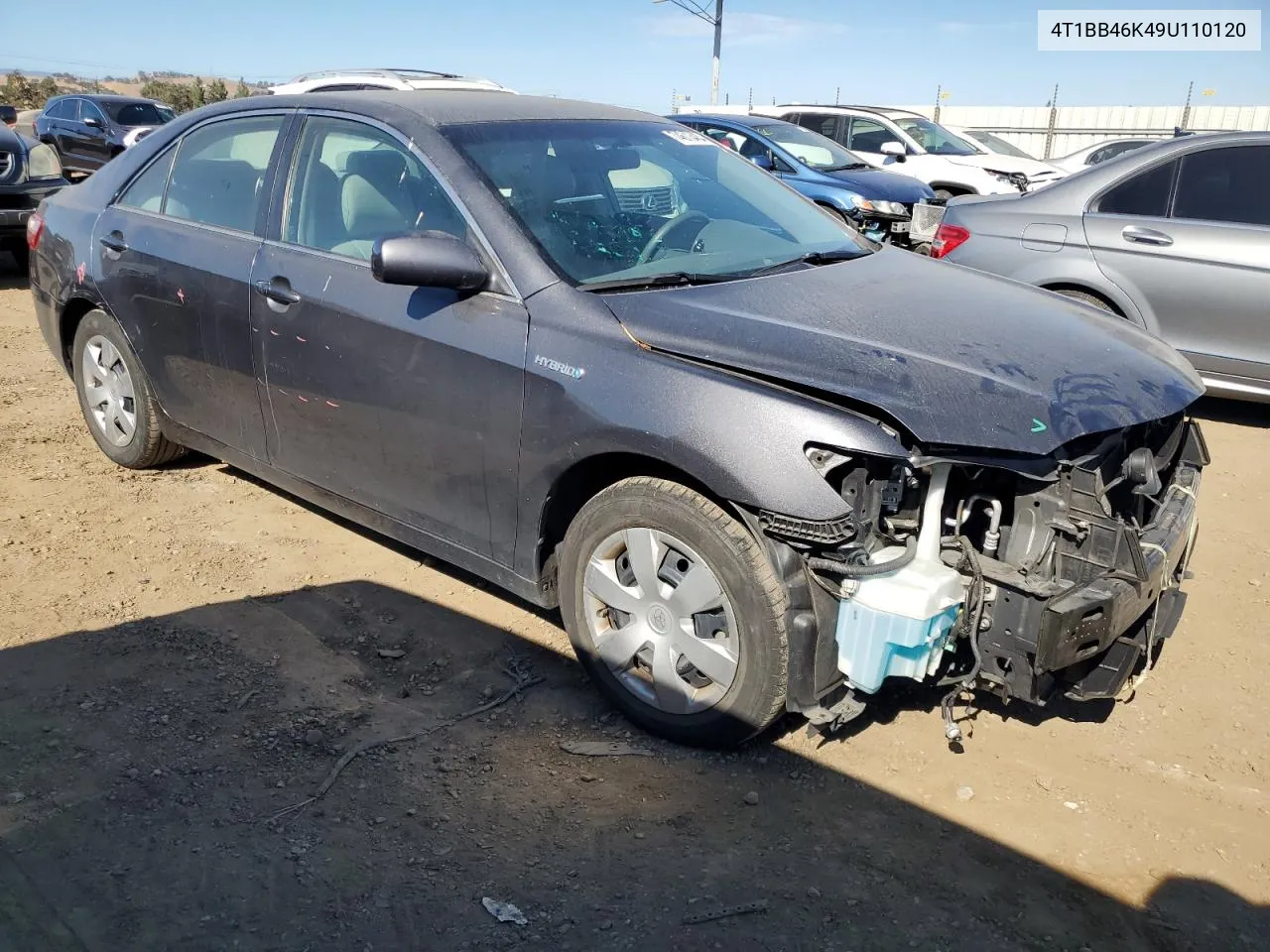 2009 Toyota Camry Hybrid VIN: 4T1BB46K49U110120 Lot: 74613434