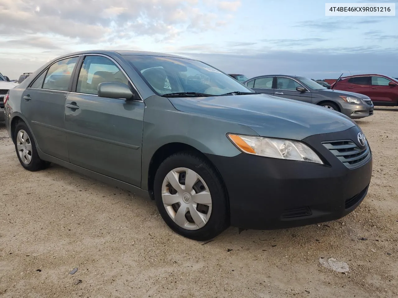 2009 Toyota Camry Base VIN: 4T4BE46KX9R051216 Lot: 74654654