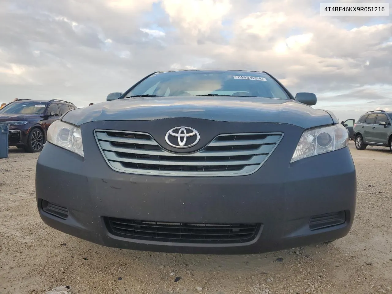 2009 Toyota Camry Base VIN: 4T4BE46KX9R051216 Lot: 74654654