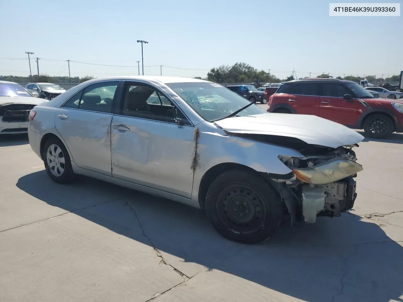 2009 Toyota Camry Base VIN: 4T1BE46K39U393360 Lot: 74675764