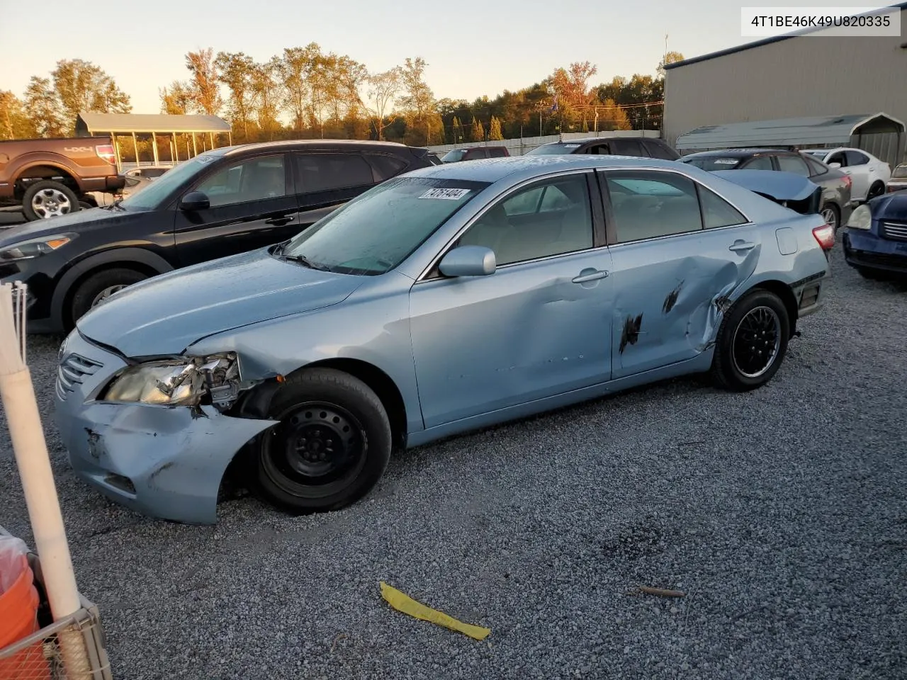 2009 Toyota Camry Base VIN: 4T1BE46K49U820335 Lot: 74761404