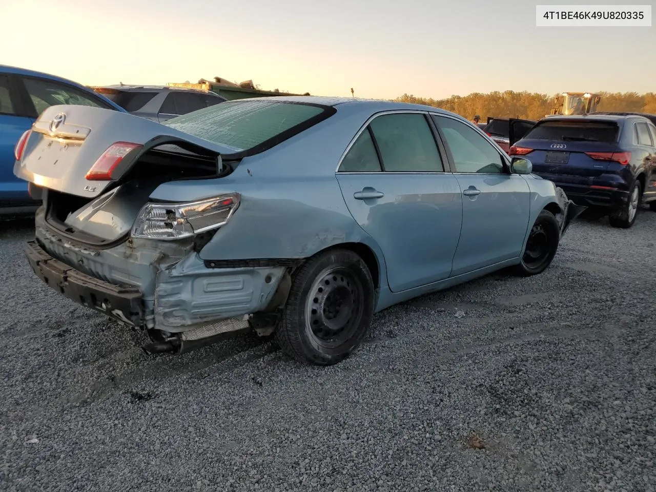 2009 Toyota Camry Base VIN: 4T1BE46K49U820335 Lot: 74761404