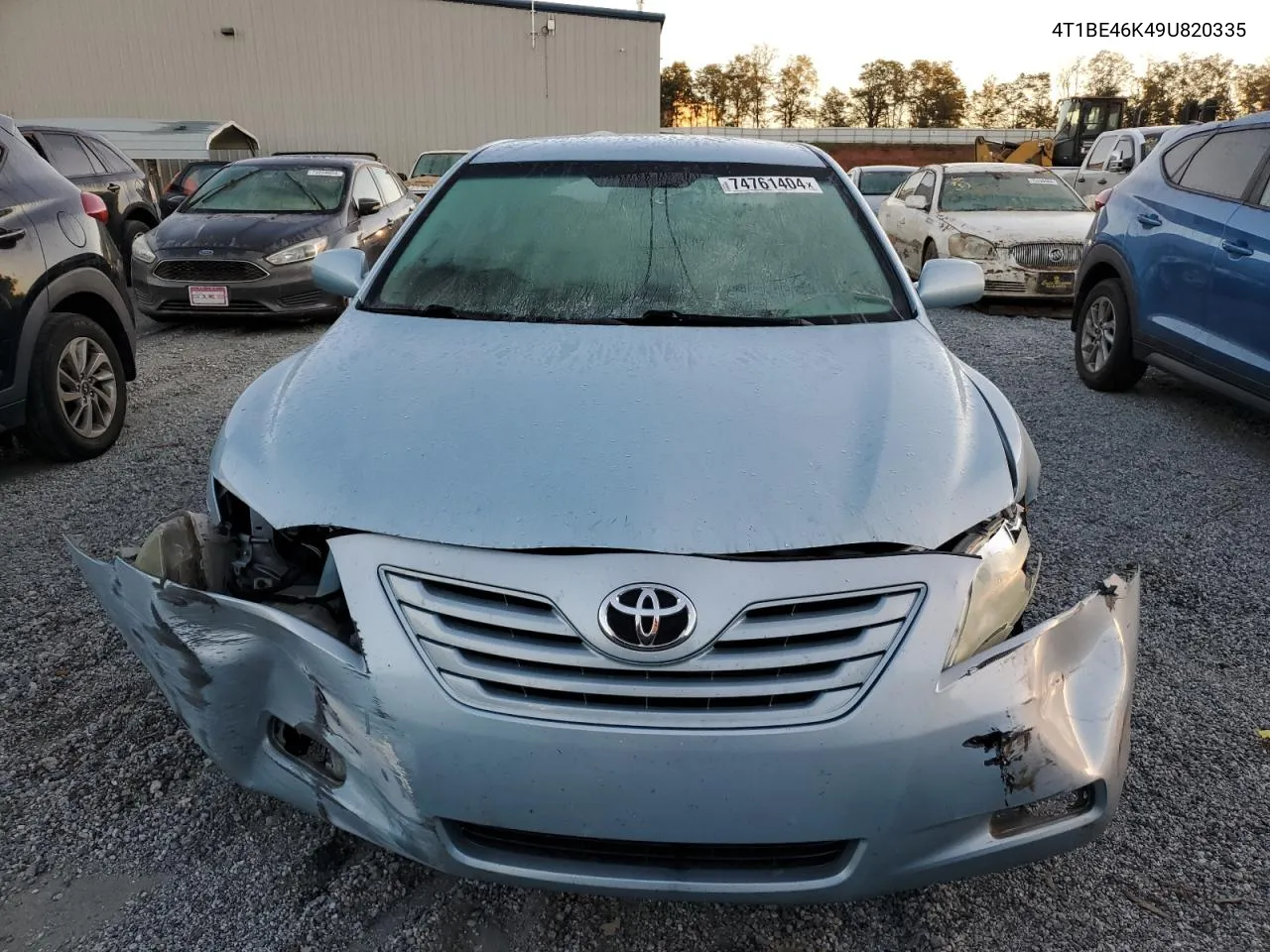 2009 Toyota Camry Base VIN: 4T1BE46K49U820335 Lot: 74761404