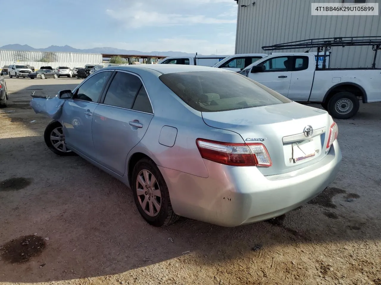 2009 Toyota Camry Hybrid VIN: 4T1BB46K29U105899 Lot: 75339604