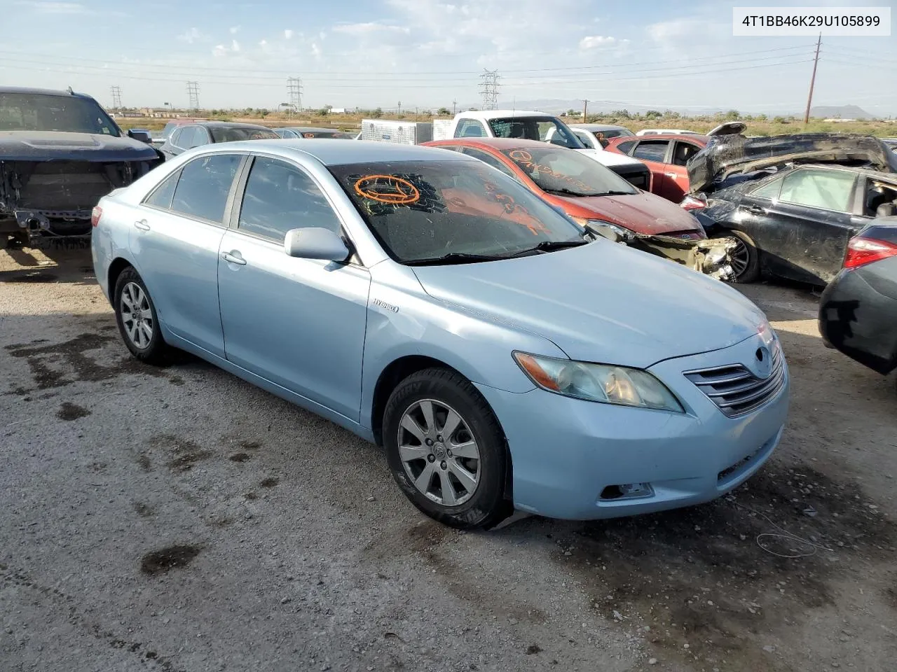 4T1BB46K29U105899 2009 Toyota Camry Hybrid