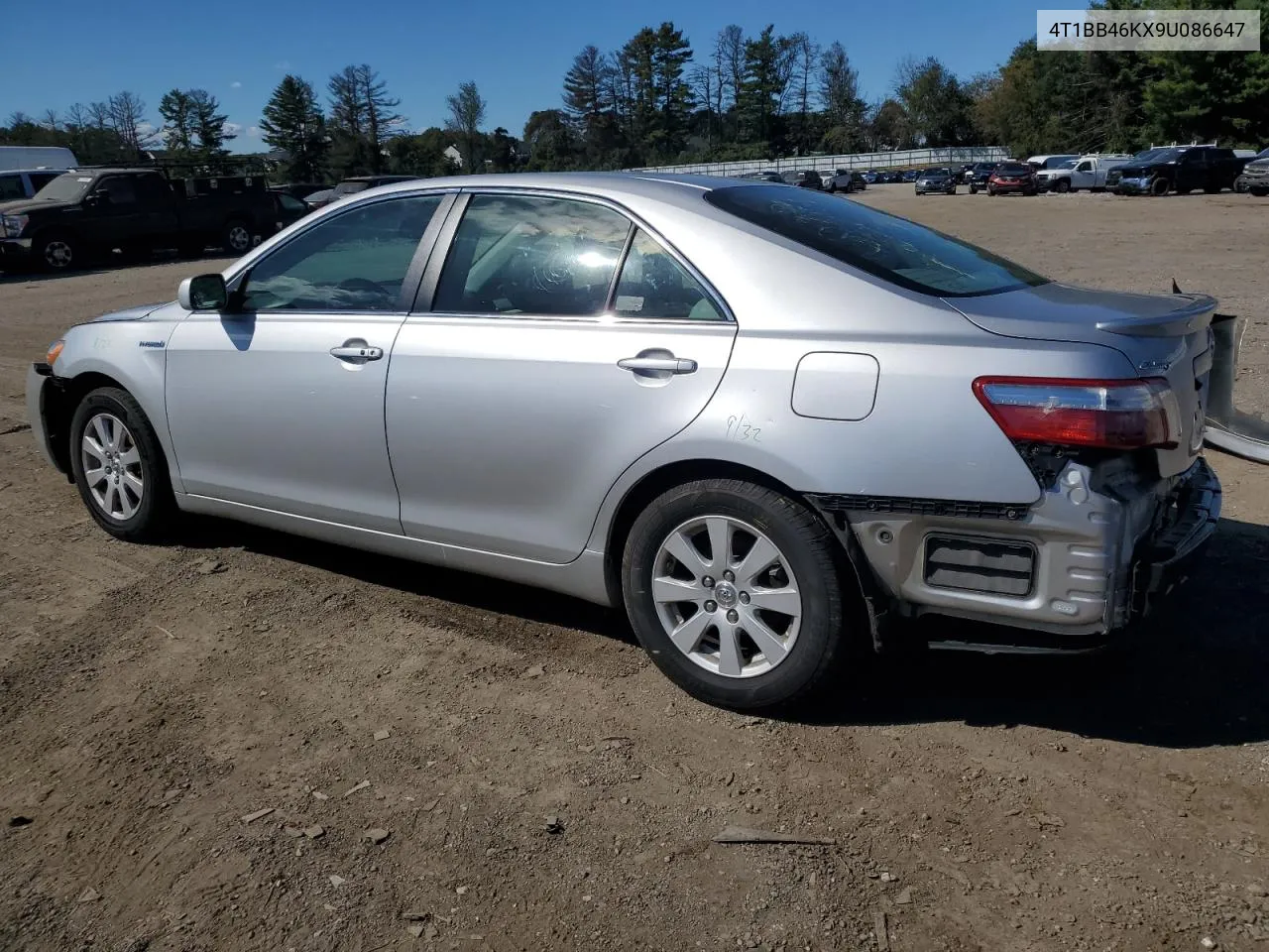 2009 Toyota Camry Hybrid VIN: 4T1BB46KX9U086647 Lot: 75507624