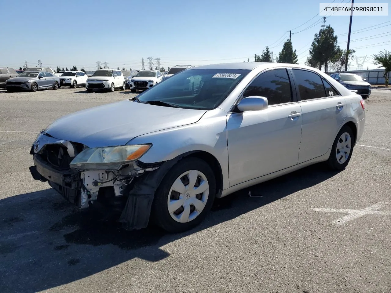 2009 Toyota Camry Base VIN: 4T4BE46K79R098011 Lot: 75566024