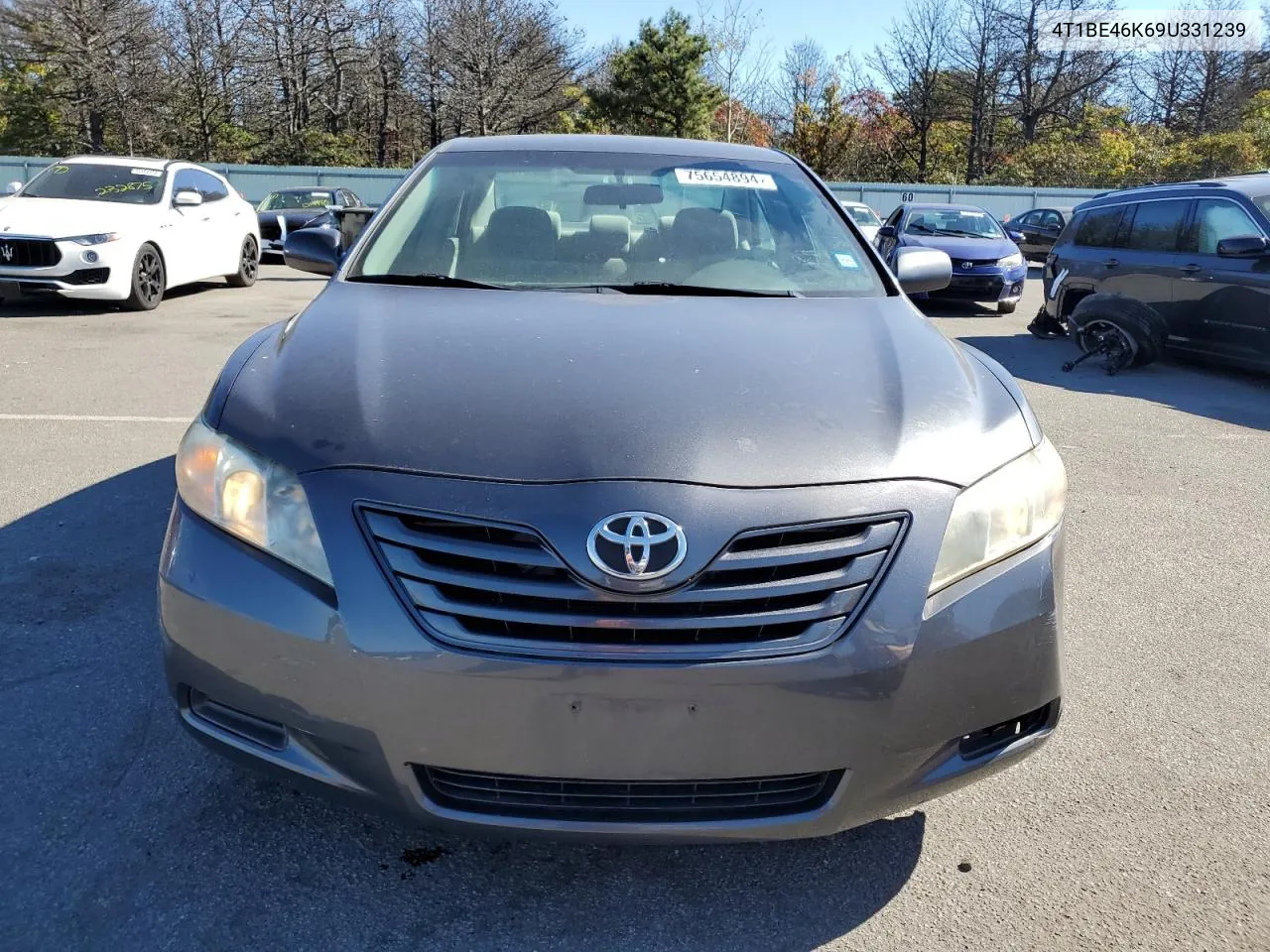 2009 Toyota Camry Base VIN: 4T1BE46K69U331239 Lot: 75654894