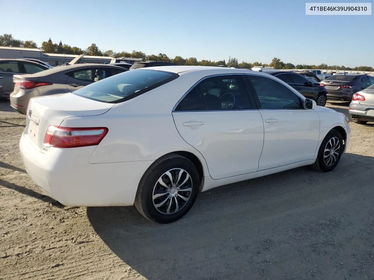 2009 Toyota Camry Base VIN: 4T1BE46K39U904310 Lot: 75763644