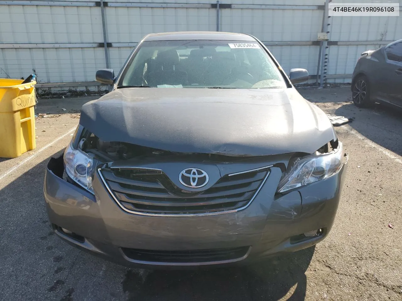 2009 Toyota Camry Base VIN: 4T4BE46K19R096108 Lot: 75835464