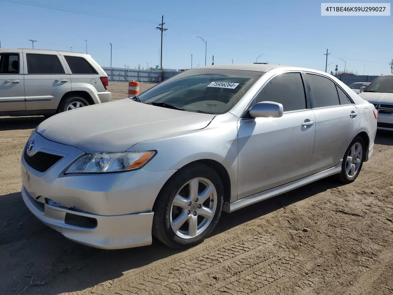 2009 Toyota Camry Base VIN: 4T1BE46K59U299027 Lot: 75956264