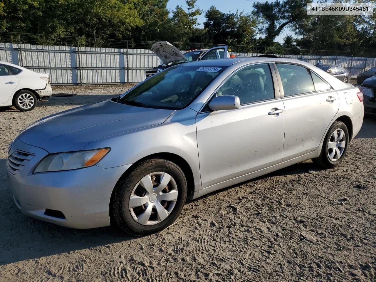 4T1BE46K09U345461 2009 Toyota Camry Base