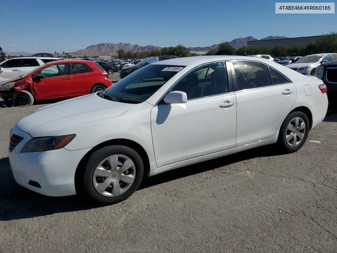 2009 Toyota Camry Base VIN: 4T4BE46K49R060185 Lot: 76122484