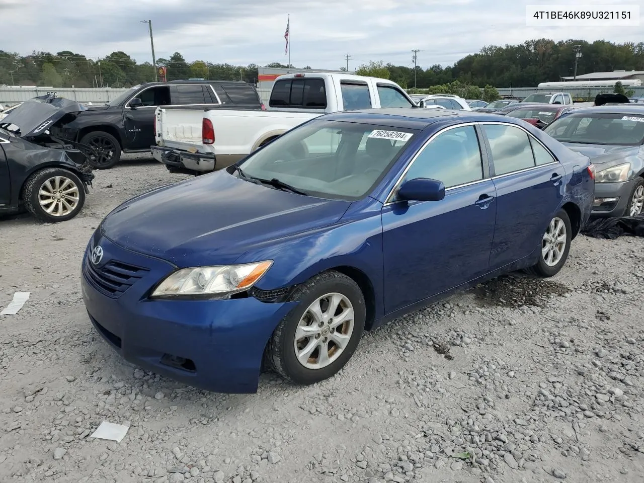 2009 Toyota Camry Base VIN: 4T1BE46K89U321151 Lot: 76258204