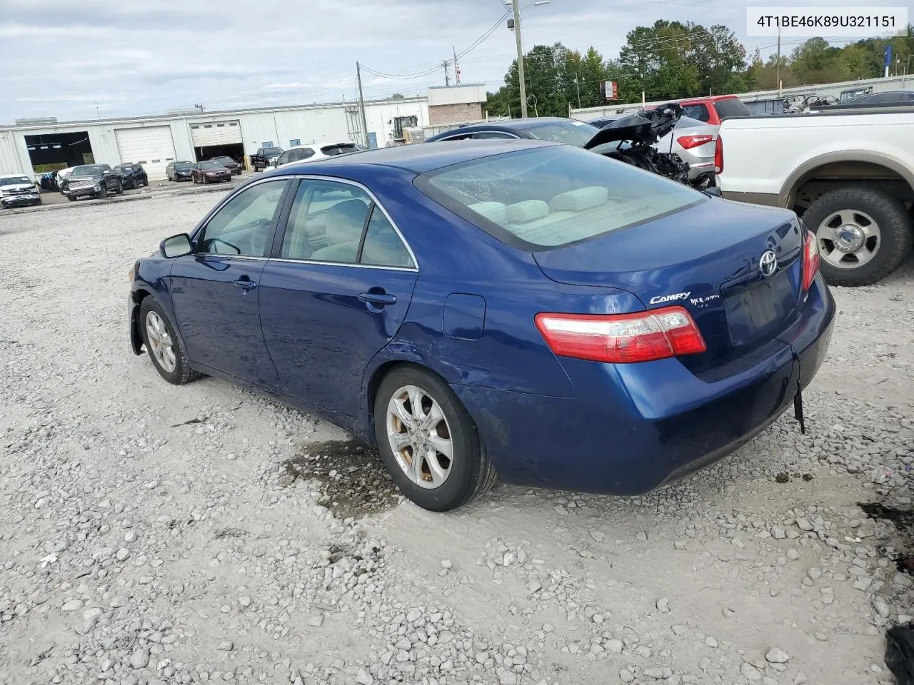 2009 Toyota Camry Base VIN: 4T1BE46K89U321151 Lot: 76258204