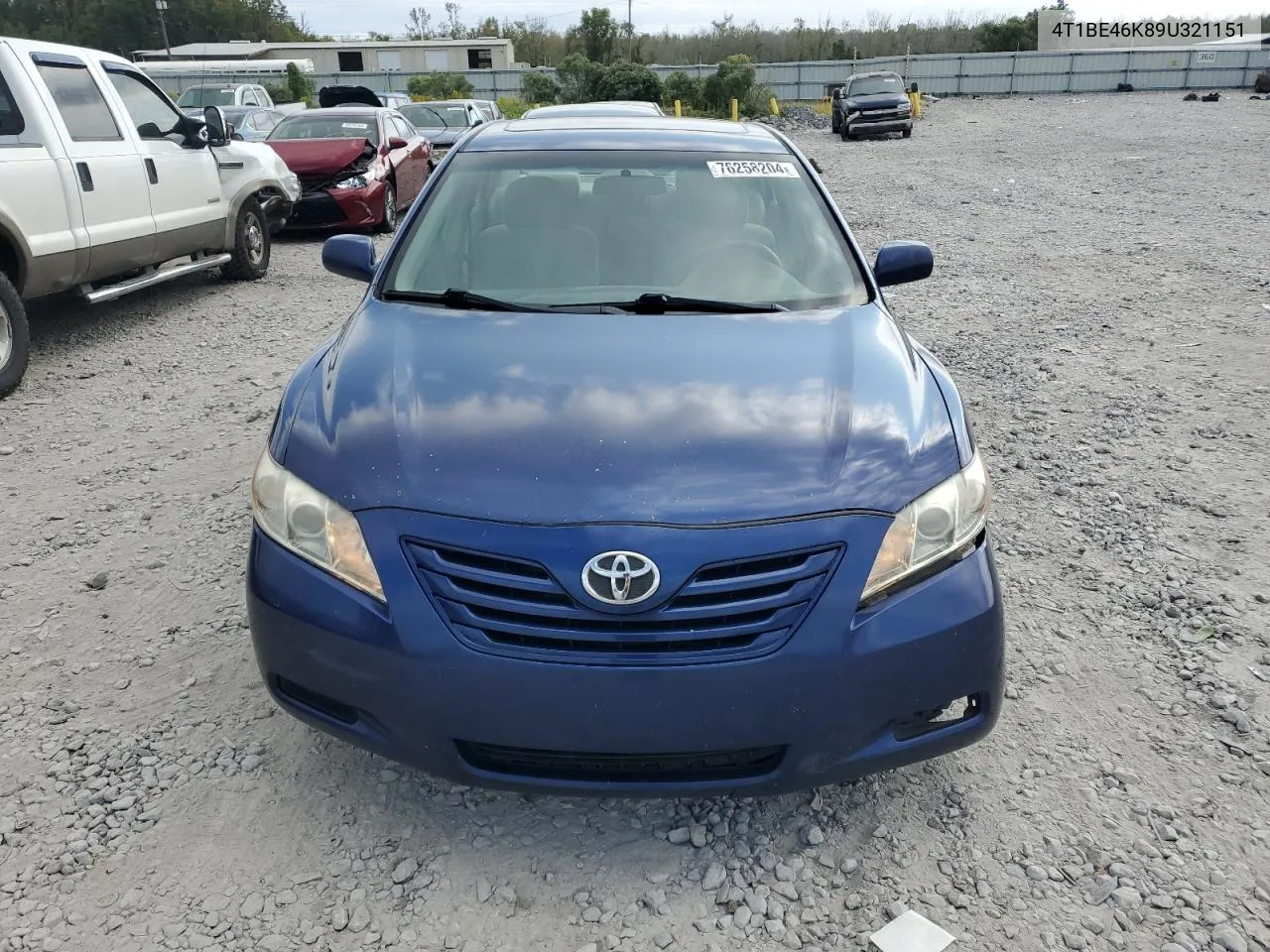 2009 Toyota Camry Base VIN: 4T1BE46K89U321151 Lot: 76258204