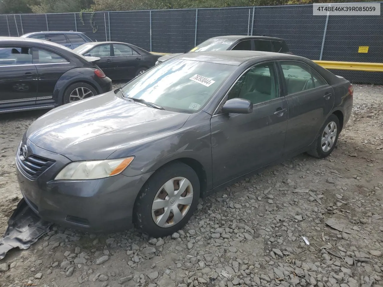 2009 Toyota Camry Base VIN: 4T4BE46K39R085059 Lot: 76393044