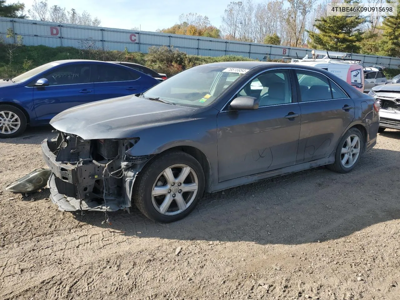 4T1BE46K09U915698 2009 Toyota Camry Base