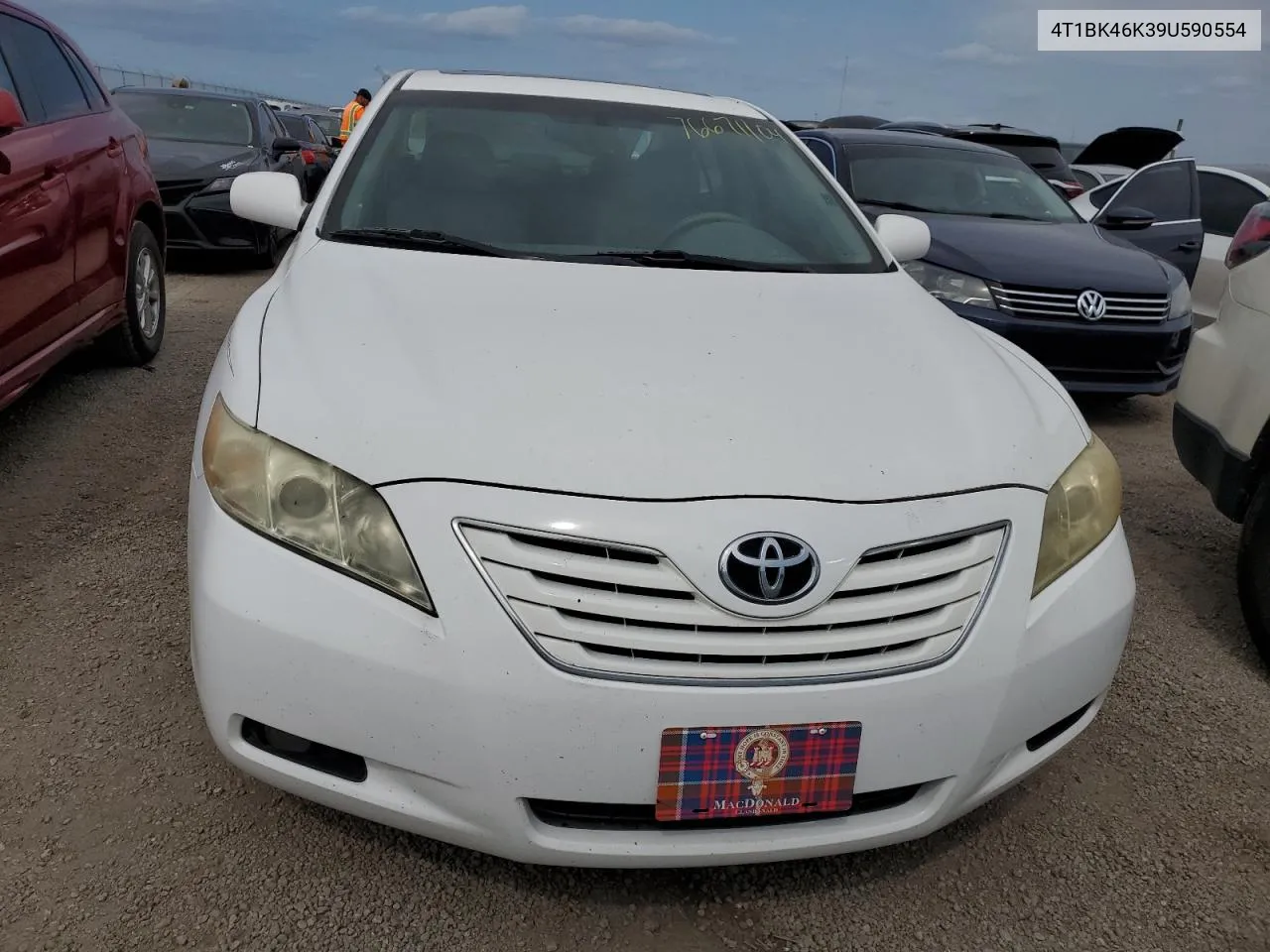 4T1BK46K39U590554 2009 Toyota Camry Se