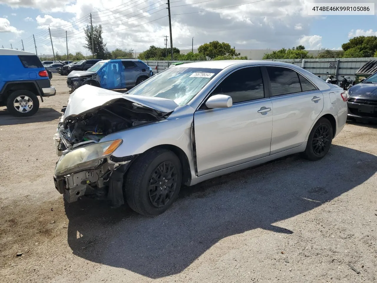 2009 Toyota Camry Base VIN: 4T4BE46K99R105086 Lot: 76679654