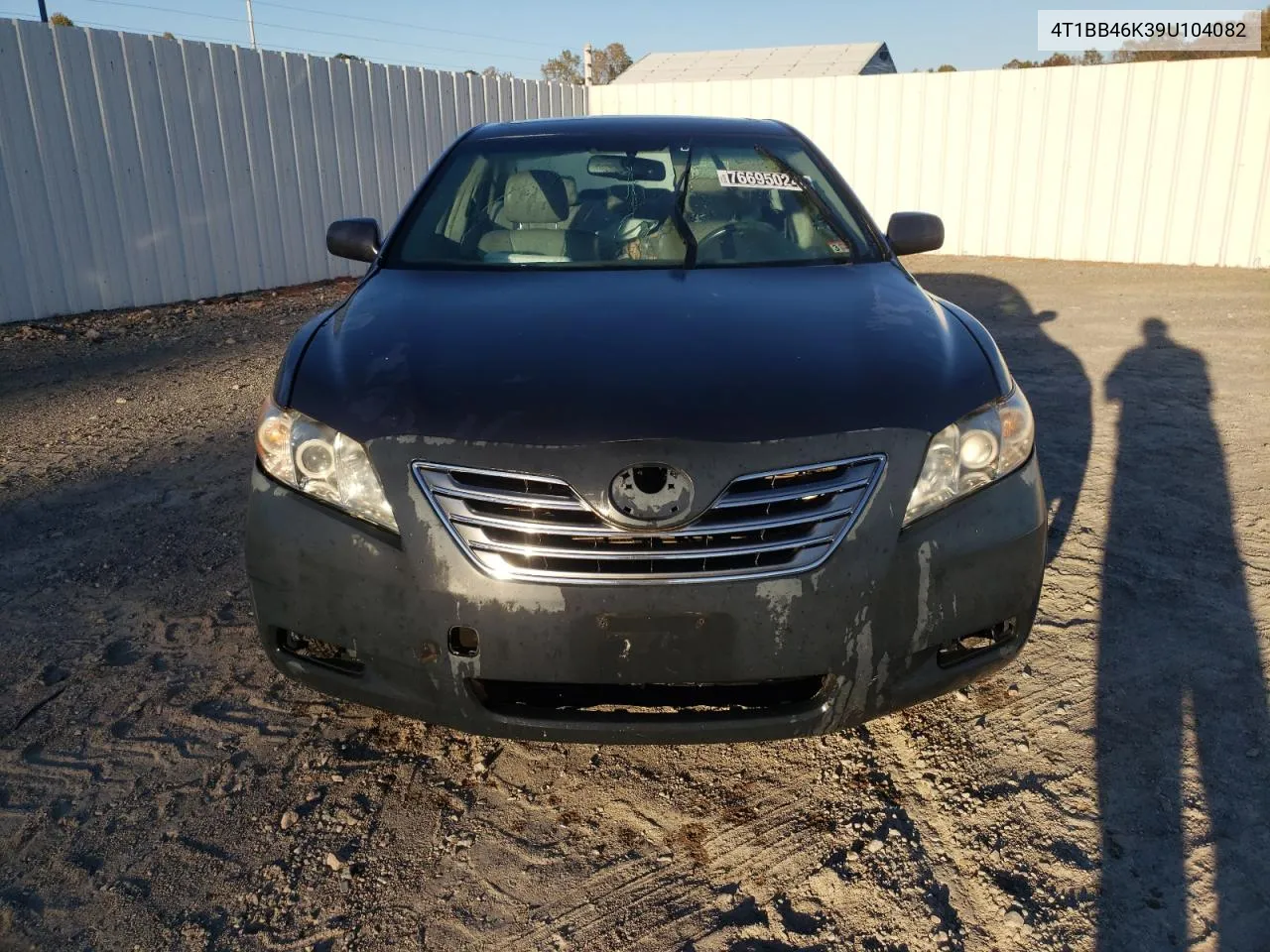 2009 Toyota Camry Hybrid VIN: 4T1BB46K39U104082 Lot: 76695024