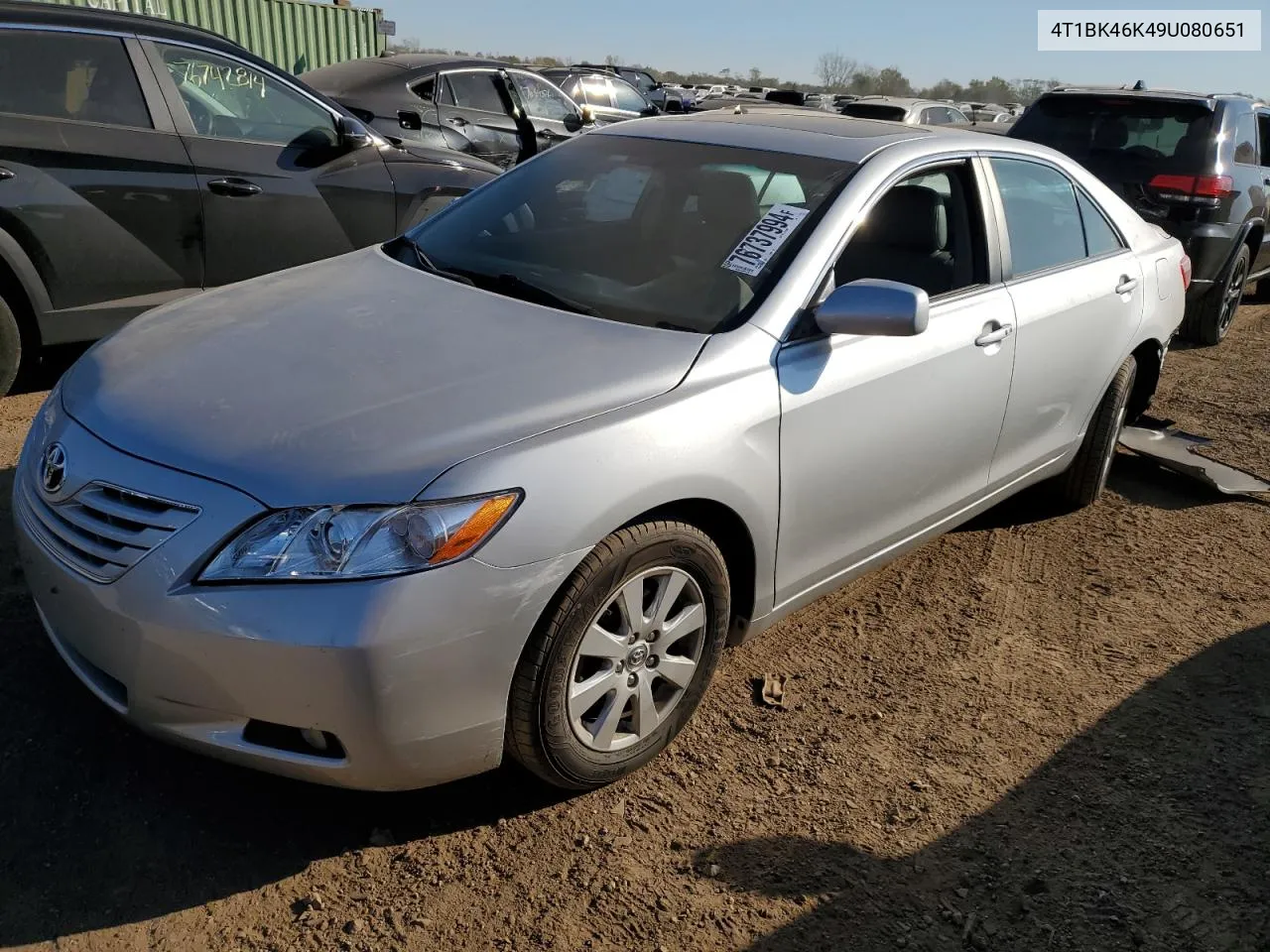 4T1BK46K49U080651 2009 Toyota Camry Se