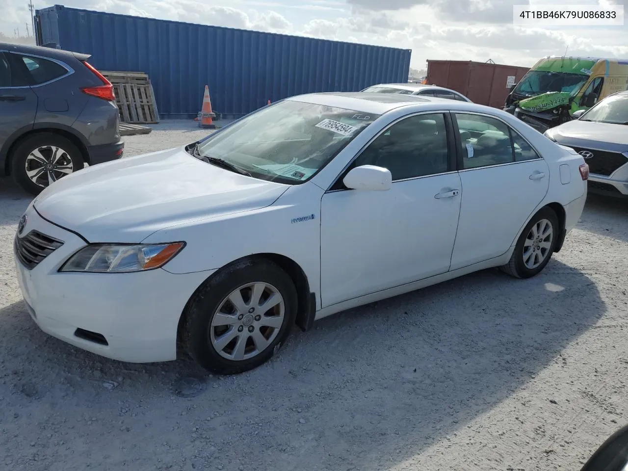 2009 Toyota Camry Hybrid VIN: 4T1BB46K79U086833 Lot: 76954594