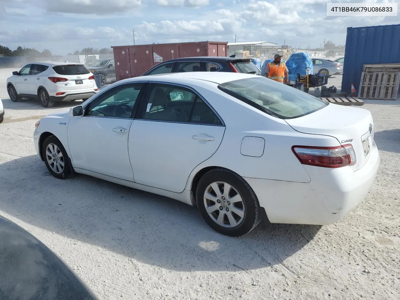 2009 Toyota Camry Hybrid VIN: 4T1BB46K79U086833 Lot: 76954594