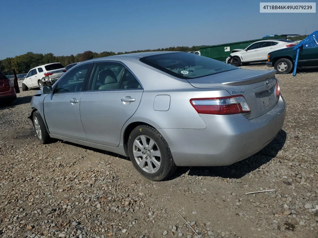 2009 Toyota Camry Hybrid VIN: 4T1BB46K49U079239 Lot: 76958514