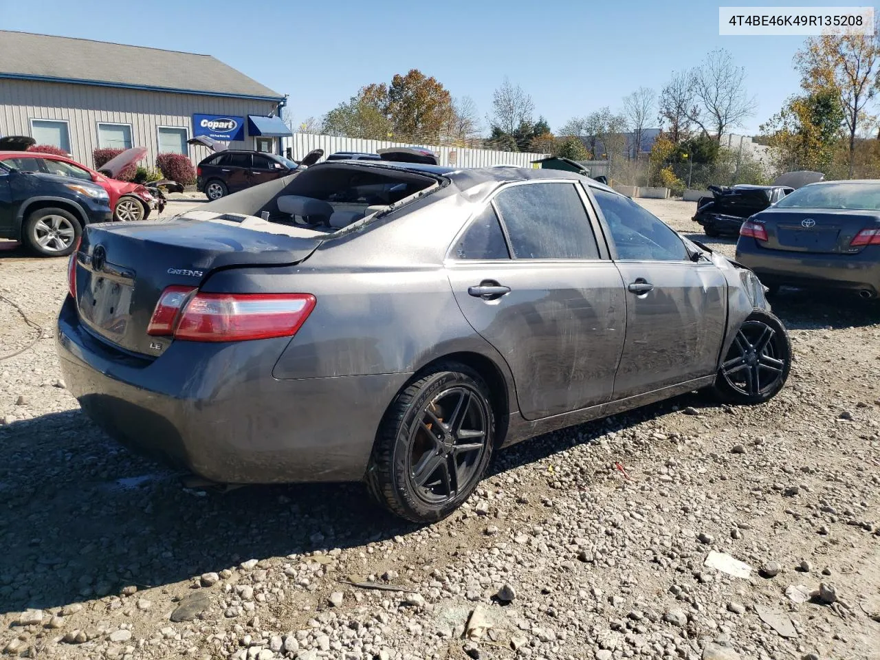 2009 Toyota Camry Base VIN: 4T4BE46K49R135208 Lot: 77000654