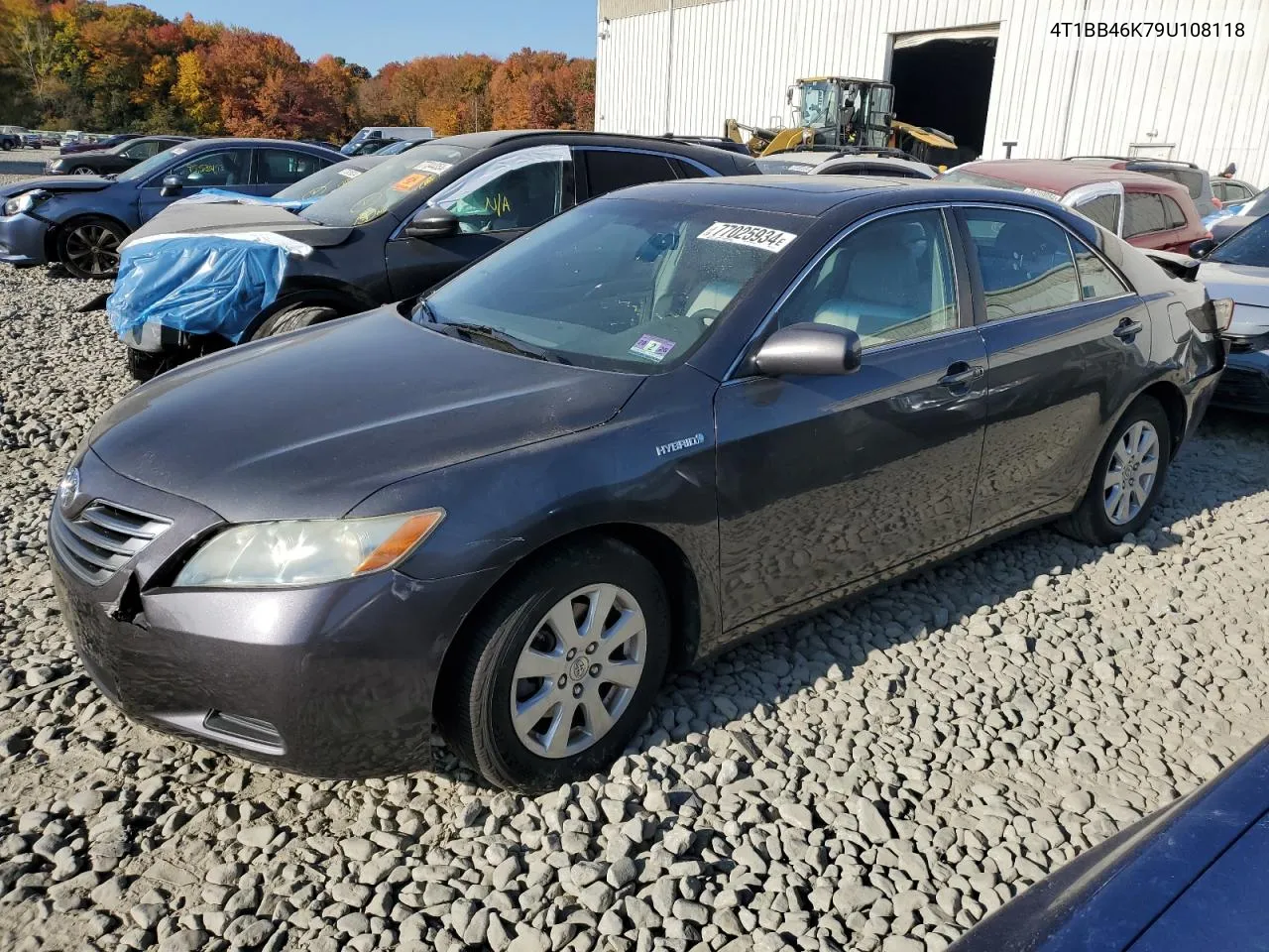 2009 Toyota Camry Hybrid VIN: 4T1BB46K79U108118 Lot: 77025934